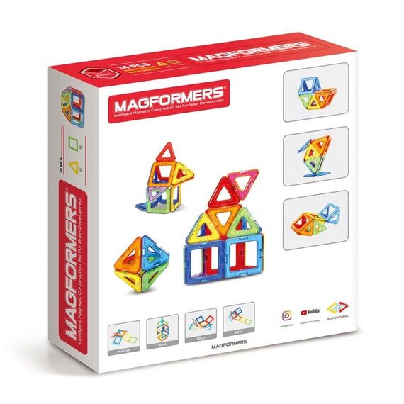 Magformers - Rainbow 14 Piece Set (3022) / Toys