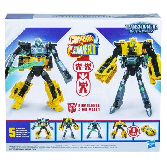 Transformers - Earthspark Combiners Figure Set 12 cm (F84395L0) / Toys