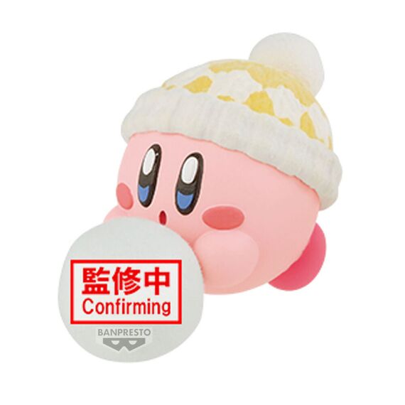 Kirby Play in the Snow Fluffy Puffy Mine Kirby figure 4cm - Figurines - Collectibles - Techbox