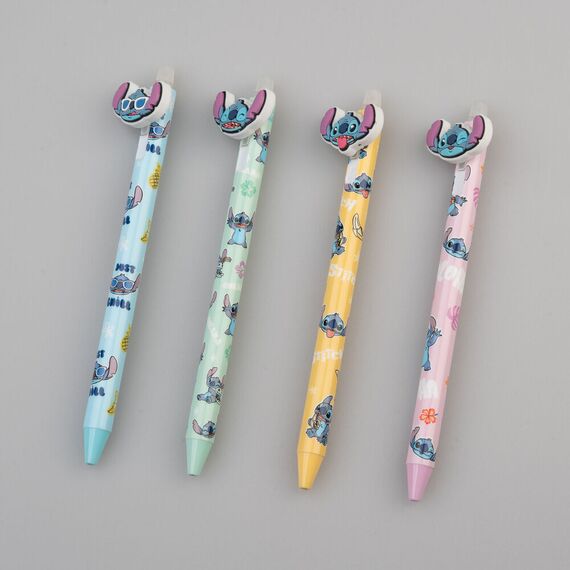 Disney Stitch tropical assorted Erasable gel pen |  Techbox