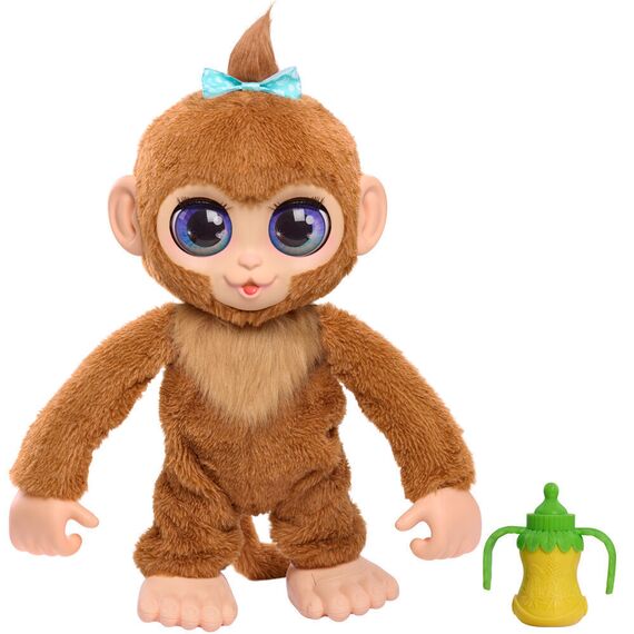 FurReal Peanut playful monkey Interactive plush toy |  Techbox