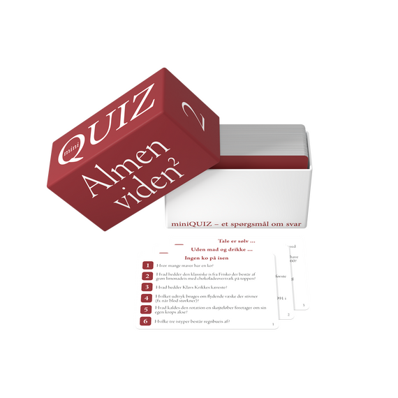 miniQUIZ - Almen viden 2 / Toys