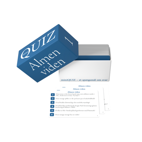 miniQUIZ - Almen viden / Toys