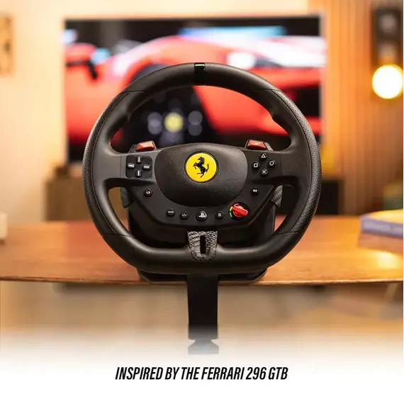 Thrustmaster T98 Ferrari 296 GTB  Racing Wheel for PS5, PS4, PC / PlayStation 5