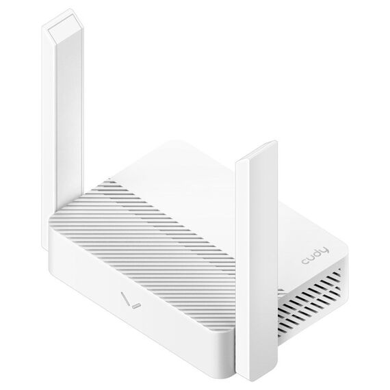 Cudy WR1200E wireless router Fast Ethernet Dual-band (2.4 GHz / 5 GHz) White - Modem & Routers - Network Devices - Techbox