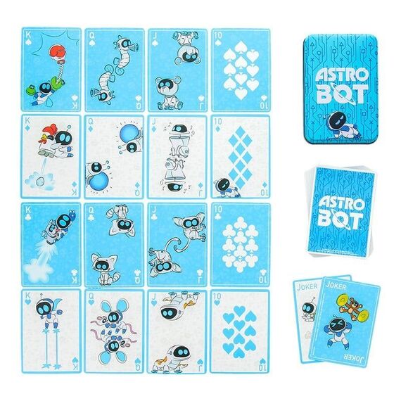 Astrobot Playing Cards in Tin / Fan Shop and Merchandise