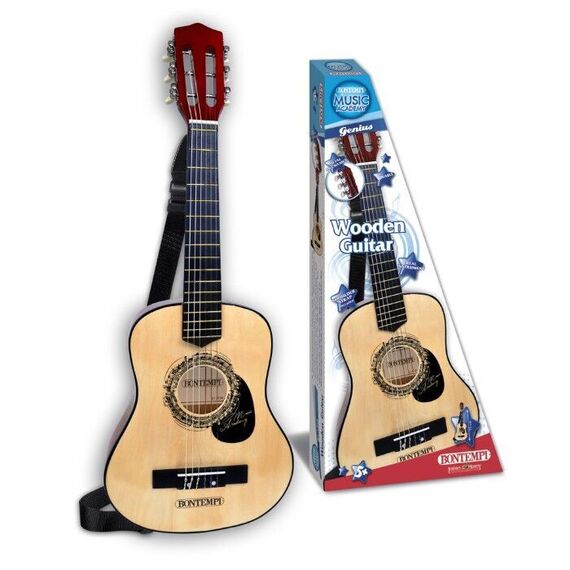 Bontempi - Wooden guitar, 75 cm (217530) / Toys