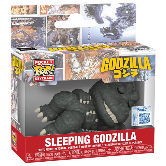 Pocket POP Keychain Godzilla Sleeping Godzilla Exclusive |  Techbox