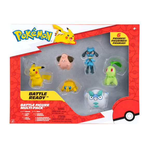 Pokémon - Battle Figure 6 Pack (PKW4099) / Toys