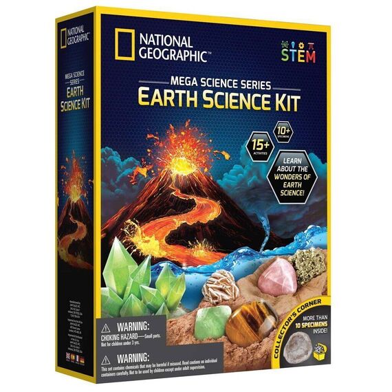 National Geographic - Mega Earth Science Kit (29-4005) / Toys