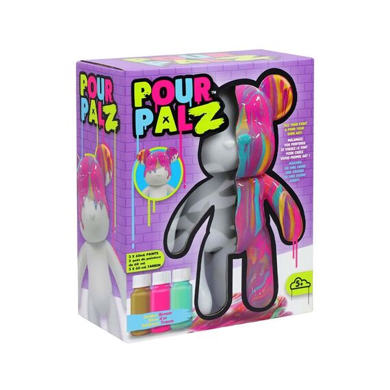 Pour Palz - DIY Paint Bear collectible - Golden Dream / Toys
