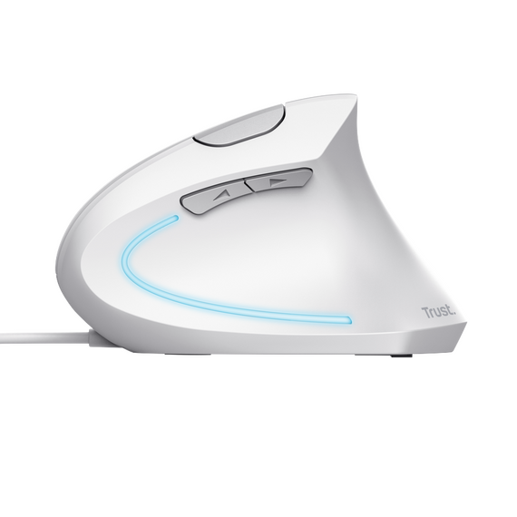 TRUST VERTO ERGO MOUSE - WHITE / Computers