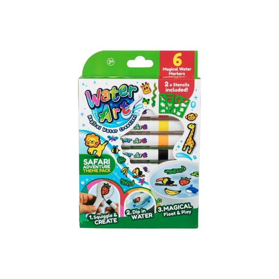 Water Art - 6 Pack - Safari / Toys