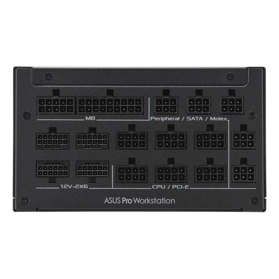 ASUS ASUS-PRO-WS-3000P power supply unit 3000 W 20+4 pin ATX ATX Black - PSU - Laptops & PC Builds - Techbox