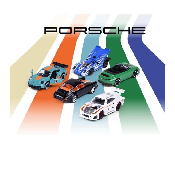 Majorette - Porsche 5 Pieces Giftpack (8502105002) / Toys