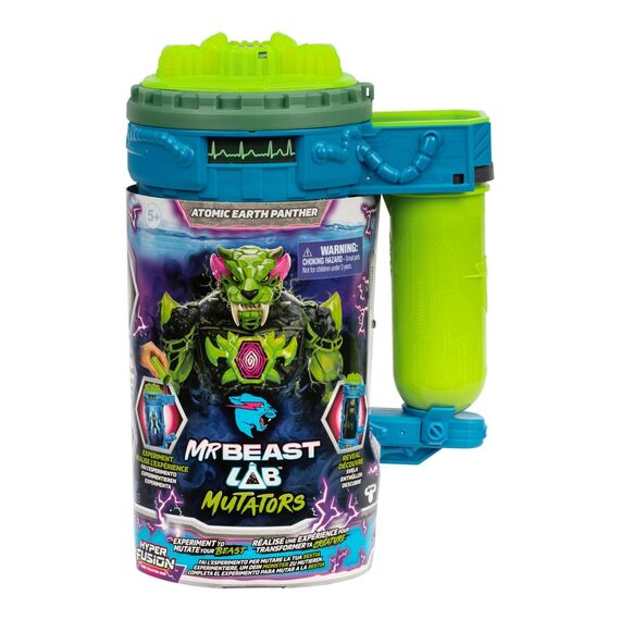 Mr. Beast Lab - Mutation Chamber - Atomic Earth Panther (20426) / Toys
