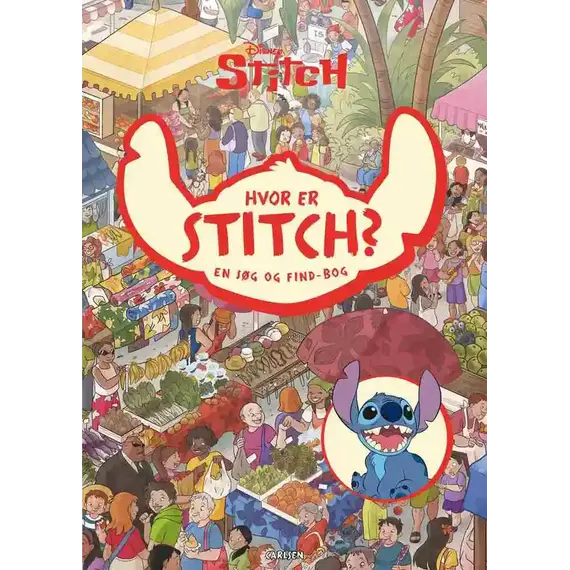 Hvor er Stitch? En søg og find-bog / Toys