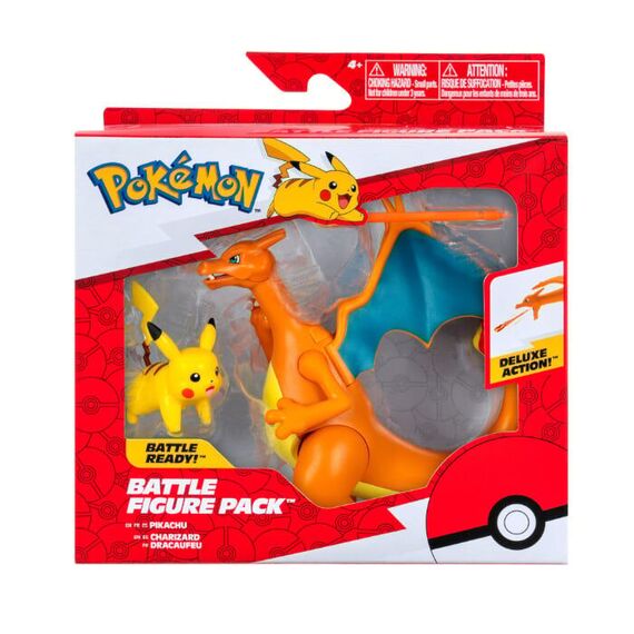 Pokémon - Figure Set 2 PK Charizard and Pikachu (PKW3459) / Toys