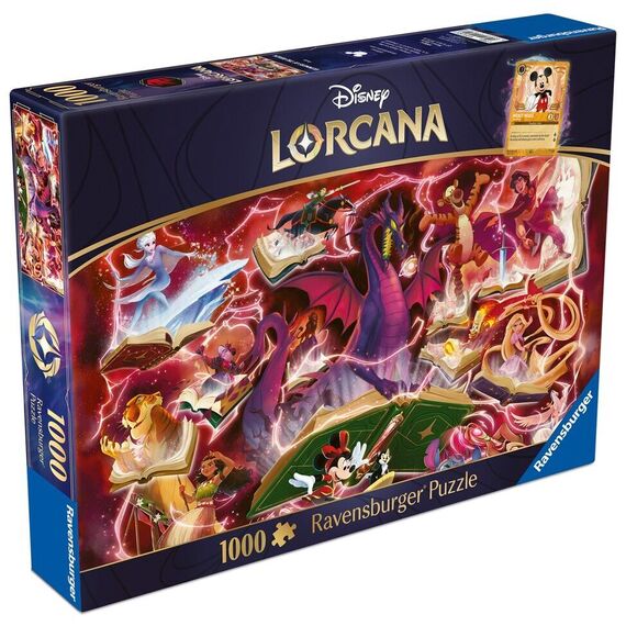 Ravensburger - Glimmers of the Realm: Ruby 1000p (12001624) / Toys