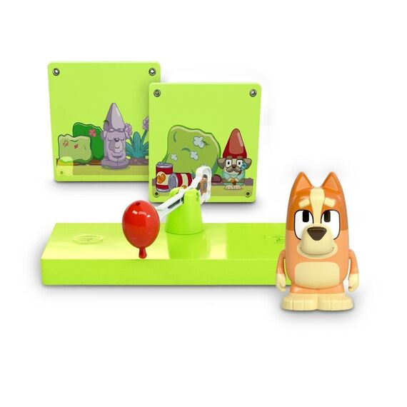 Tile Town -Bluey Magnetiske Mini Legesæt - Keepy Uppy Bingo Tile Set / Toys