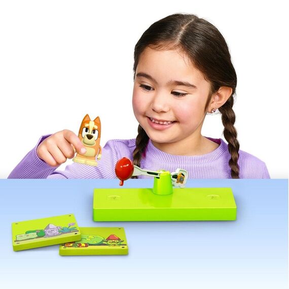 Tile Town -Bluey Magnetiske Mini Legesæt - Keepy Uppy Bingo Tile Set / Toys