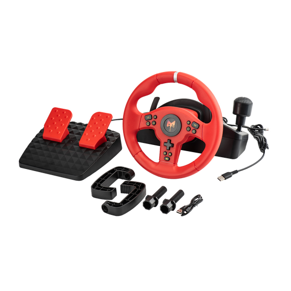 Maxx Tech - Arcade Racing Wheel Kit / Nintendo Switch 2 - Nintendo Switch 2 Accessories - Accessories for Consoles - Techbox