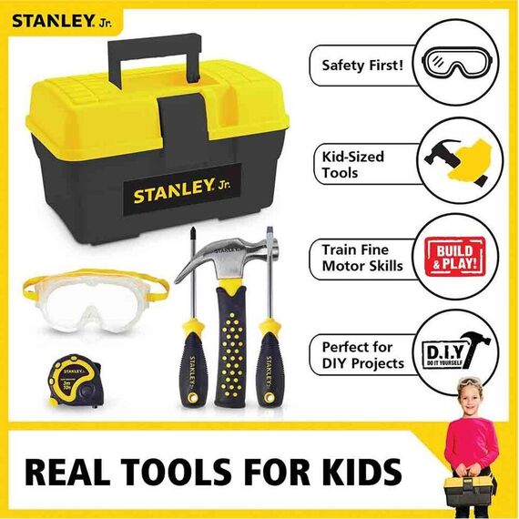 Stanley Jr. - Pretend Play Stanley Jr Toolbox Set (94001) / Toys