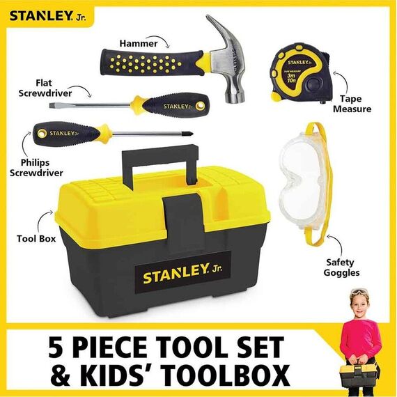 Stanley Jr. - Pretend Play Stanley Jr Toolbox Set (94001) / Toys