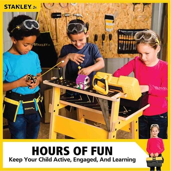 Stanley Jr. - Pretend Play Stanley Jr Toolbox Set (94001) / Toys