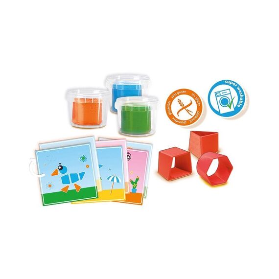 SES Creative - My First - Clay with cutters (S14433) / Toys