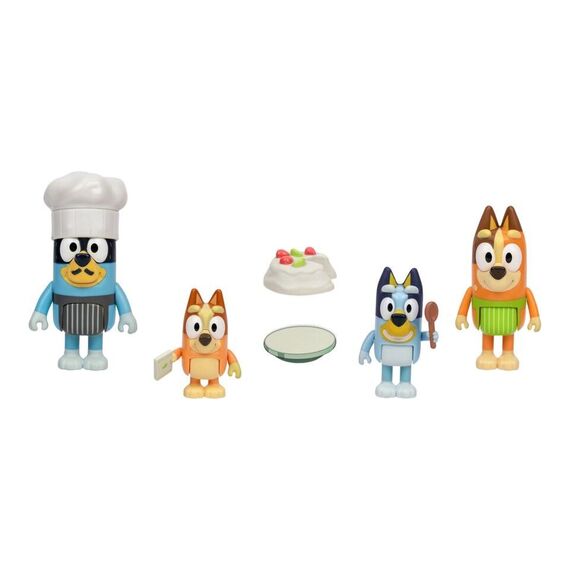 BLUEY - Family Dessert Time, 4 pk. (90327) / Toys