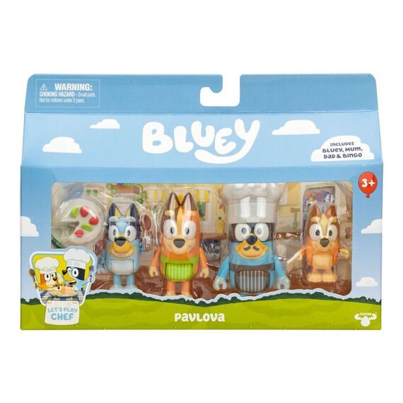 BLUEY - Family Dessert Time, 4 pk. (90327) / Toys