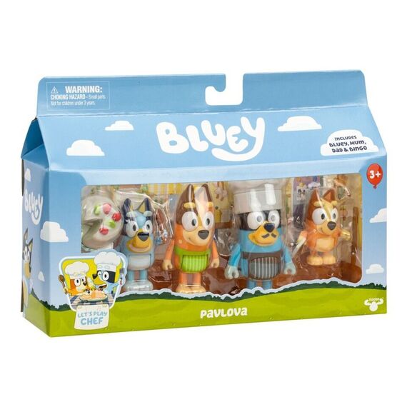BLUEY - Family Dessert Time, 4 pk. (90327) / Toys