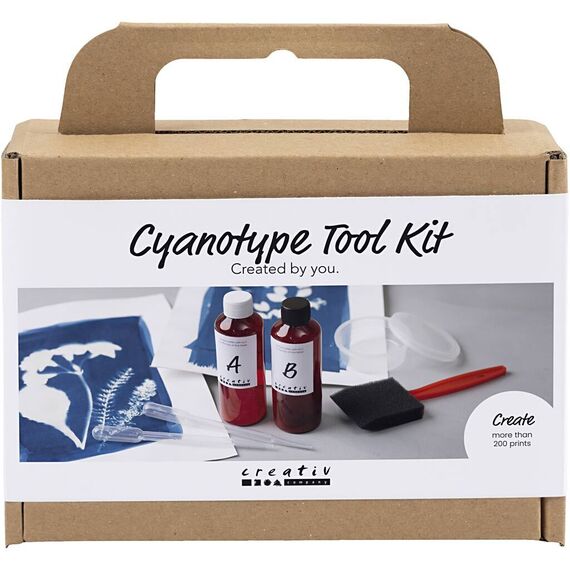 Creativ - Cyanotype Tool Kit, Accessories, blue, 1 pack - (977819) / Toys