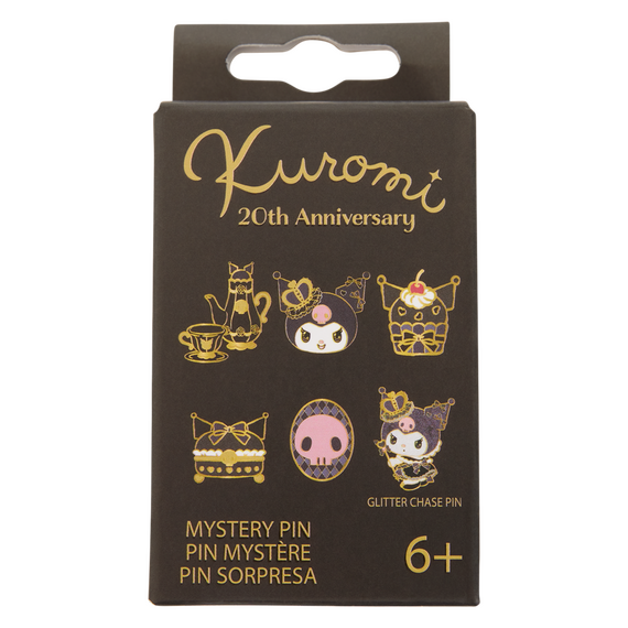 Loungefly Hello Kitty Kuromi 20th Anniversary Mystery Blind Box Enamel Pin assorted