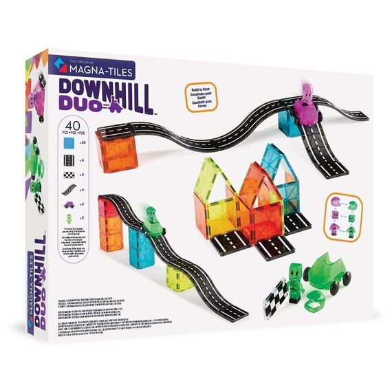 MAGNA-TILES - Downhill Duo 40 Piece Set (90233) / Toys