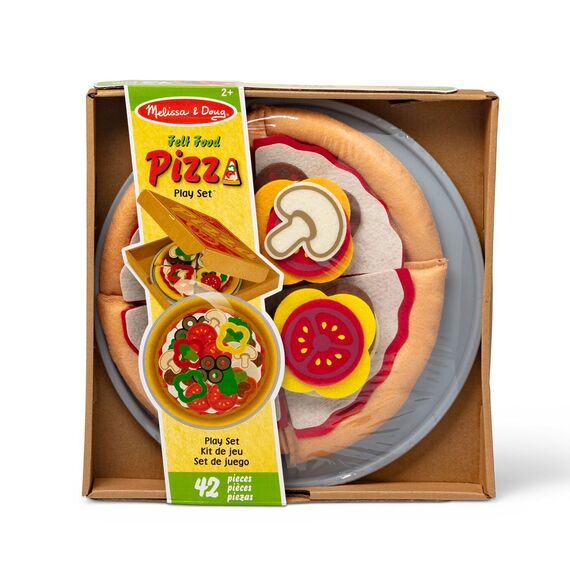 Melissa & Doug - Felt Food Pizza Set (806018) / Toys