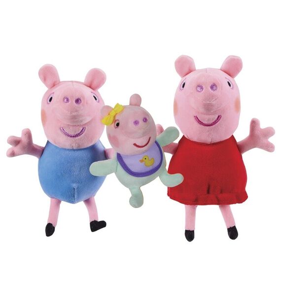 Peppa Pig - Plush 3PK (8423) / Toys |  Techbox