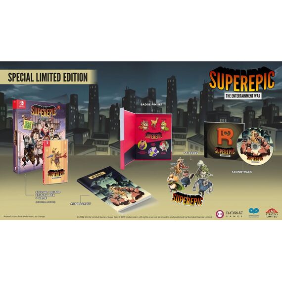 SuperEpic: The Entertainment War (Special Limited Edition) / Nintendo Switch - Nintendo Switch Games - Games - Techbox