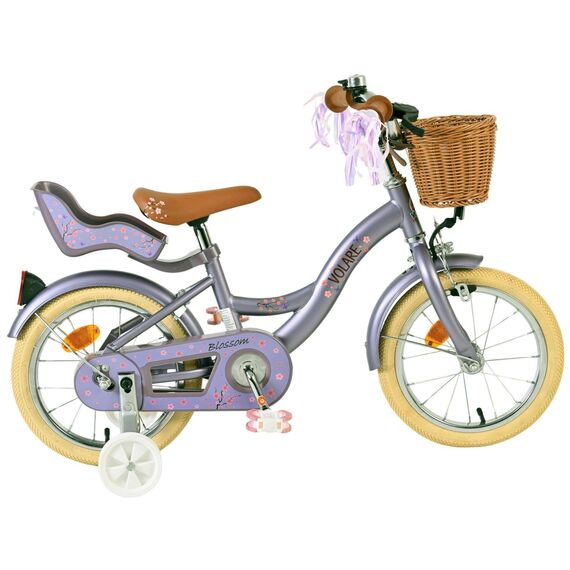 Volare - Children's Bicycle 14 - Blossom Purple (51494) / Toys - Bicycles - Go Green - Techbox
