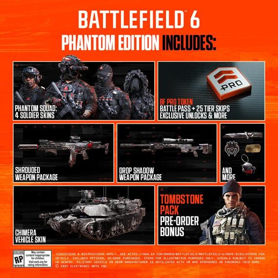 Battlefield 6  (Phantom Edition) / PlayStation 5 - PS5 Games - Games - Techbox