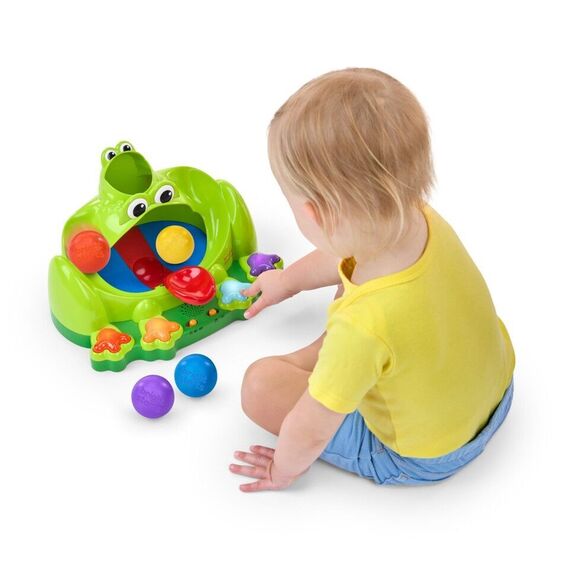 Bright Starts - Poppin' Ball Frog Ball Play Toy - (BS-17159) / Toys