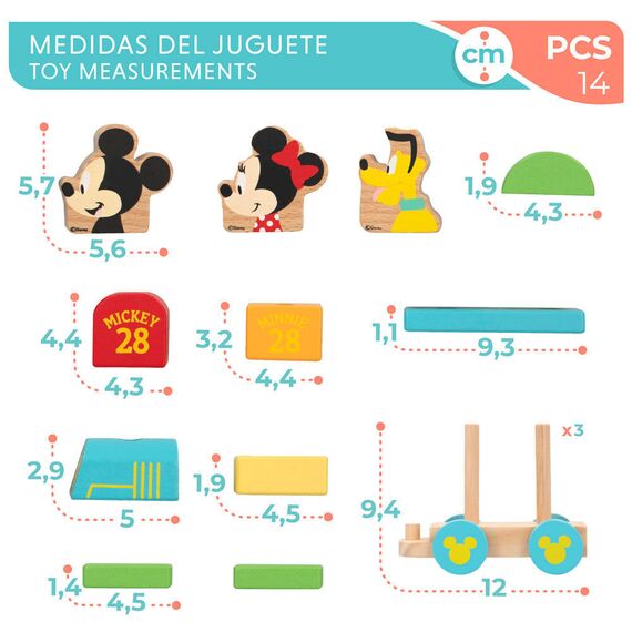 Disney Baby wooden train