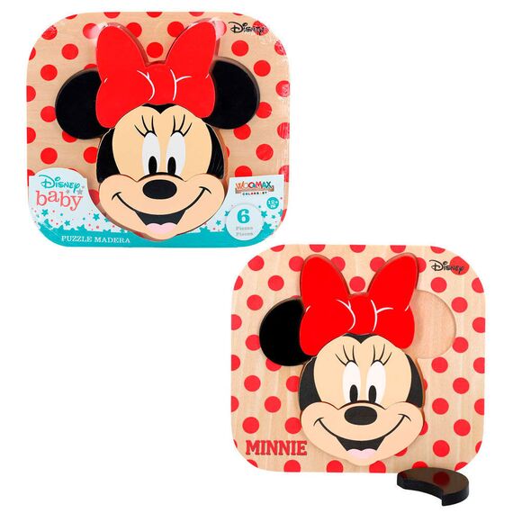 Disney Minnie Wooden puzzle |  Techbox