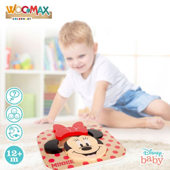 Disney Minnie Wooden puzzle |  Techbox