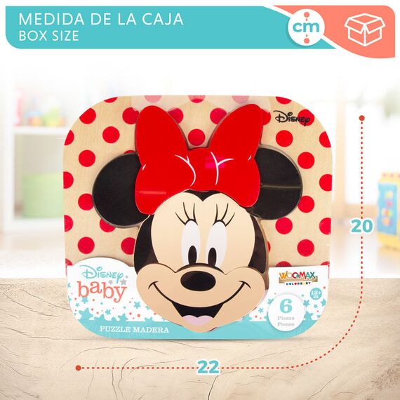 Disney Minnie Wooden puzzle |  Techbox
