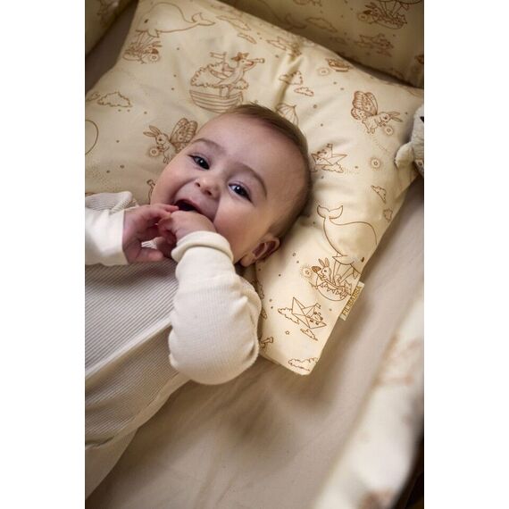 Filibabba - Baby bed linen - Dreamy Adventurers - Hvid - 70x100 cm (FI-03808) / Baby and Children - Merchandise Linens - Various - Techbox