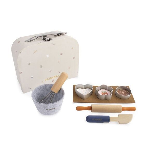 Filibabba - Play set Little Baker, wooden toys - (FI-03826) / Toys