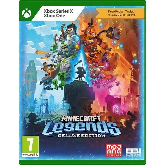 Minecraft Legends (Deluxe Edition) (PL/Multi in Game) / Xbox Series X - Series X Games - Games - Techbox