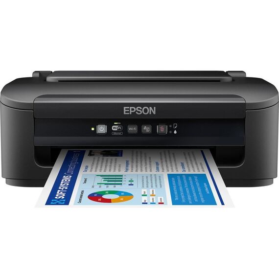 Epson - Workforce Wf-2110W Inkjet Printer Colour 5760 X 1440 Dpi A4 Wi-Fi / Computers